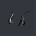 Help me get black iron horns