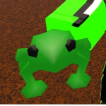 My fake pet frog