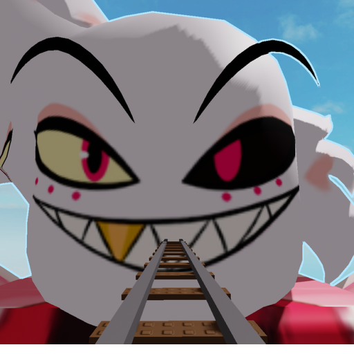 Cart Ride Into Hazbin Hotel! official Roblox game thumbnail