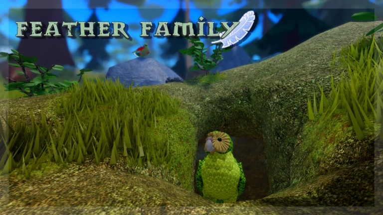 Feather Family [Kākāpō]