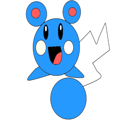 An Azurill drawing. Roblox decal