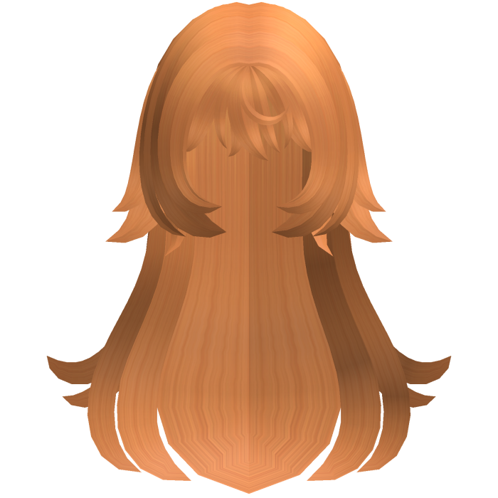 ginger 2 moe wispy spiky fluff long hair