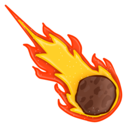 Meteor survival simulator