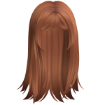 Straight Gyaru Igari Hair (Ginger)