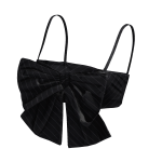 *Limited Edition* Blue Pinstripe Bow Top
