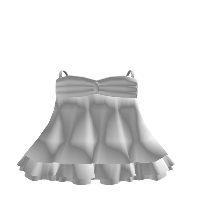  ♡ ⋮ cute white bow dress