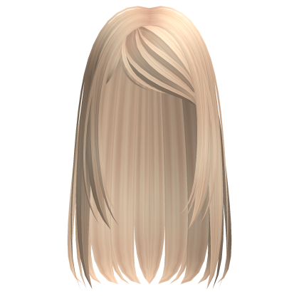 Cute Framing Minimalistic Dainty Hair (Blonde)