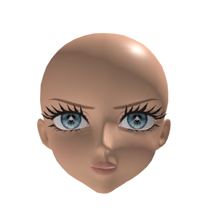 Ocean Blue Eyes Cutie Versailles Doll Anime Head Roblox item