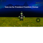 Vote President Cleetus