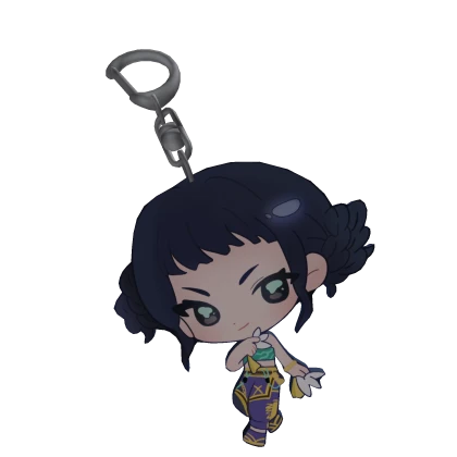 Zoey KPop KeyChain - Demon Hunters 💙 | Roblox Item - Rolimon's