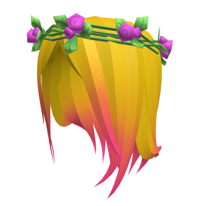 Two-Tone Flower Braid Hair thumbnail