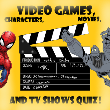 Video-game,characters,movies and tv shows quiz!