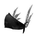 Black Sparkling Valk Helm