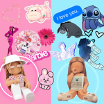 *{Pink&blue Sister squad}*