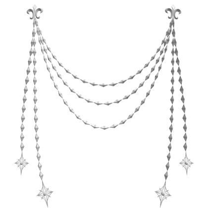 1.0 Back chains in Silver