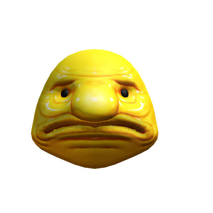 Golden BlobFish Head