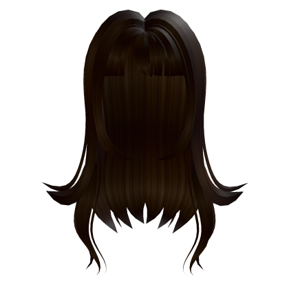 Cute Anime Hair (brown) Roblox item