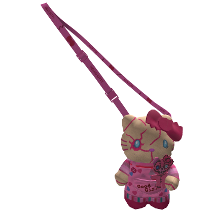 Kitty Halloween Crossbody bag 3.0 Pink  Roblox item