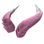 Pastel Pink Dominion Horns