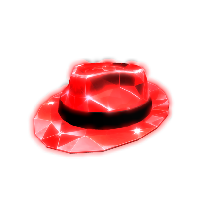 Emissive Red Fedora Roblox item
