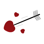 Cupid's  Heart Arrow
