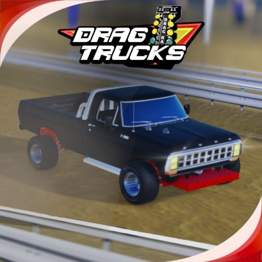 [Pickups and +🏁] DragTrucks official Roblox game thumbnail