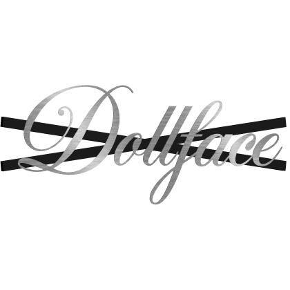 ♡ cute silver dollface hair clip