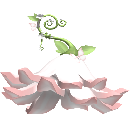 Pink Green Fantasy Fairy Bell Flower