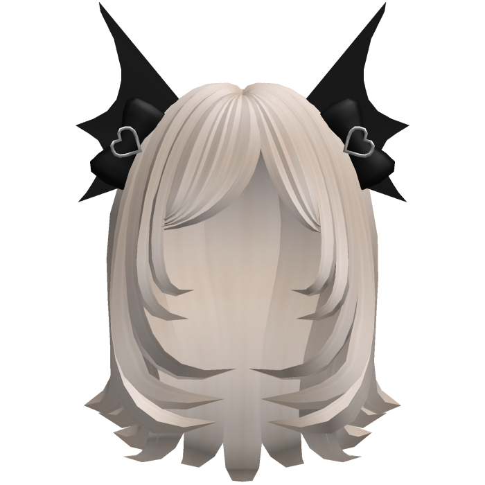 cute layered bat hair in blonde