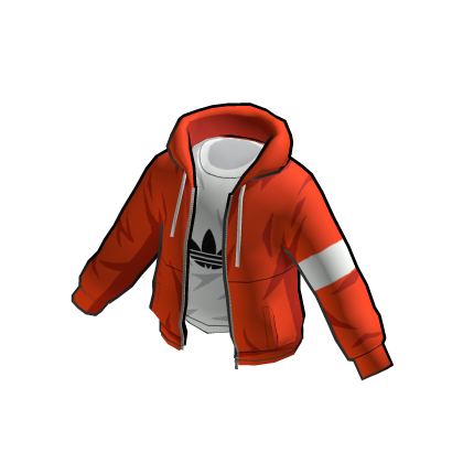 adidas Red over Black and White Top thumbnail