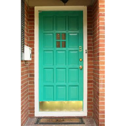 the door