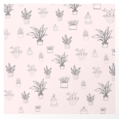 pink houseplants Roblox decal