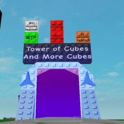 Steeple of Cubes and more cubes