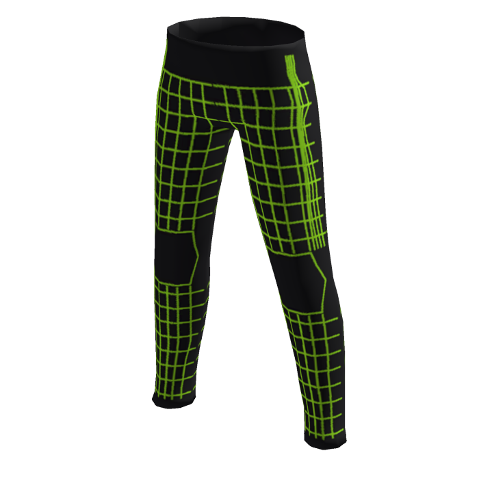 Neon Grid Rider Pants