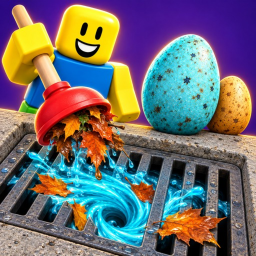 Unclog Drains! 🪠💧 Find Eggs! 🥚 icon