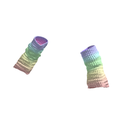 arm warmers pastel rainbow thumbnail