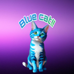 The blue cat team