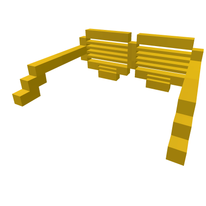 Gold Pixel Shades Accessory