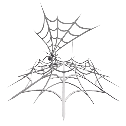White Spider Horror Halloween Web