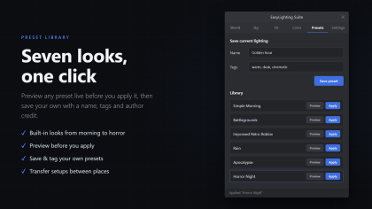 Easy Lighting Suite preview 2