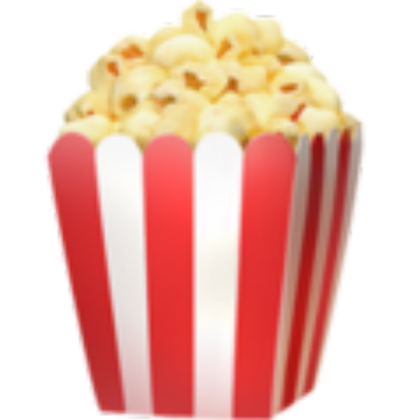 Apple Emoji - Popcorn Roblox decal