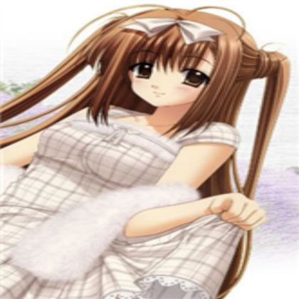 Cute anime girl Roblox decal