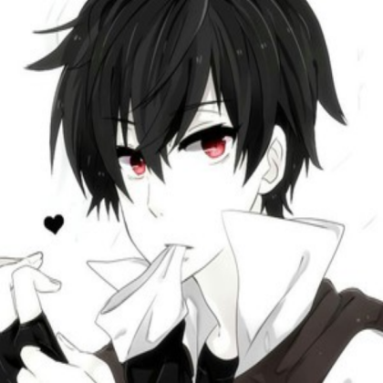 Cute anime vampire boy Roblox decal