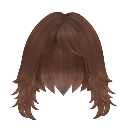 Short Messy Brown Hair Roblox item