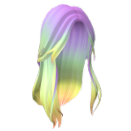 Hair rainbow Roblox decal