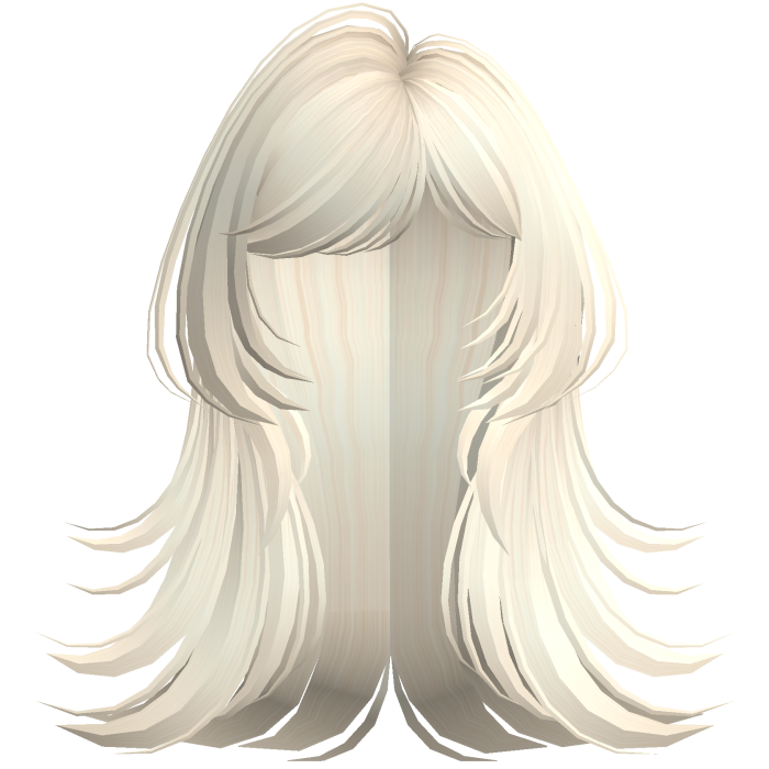 Messy Layered Long Hair (Beige)