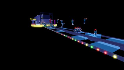 The Crazy Glass Bridge Obby ( Squid Game )