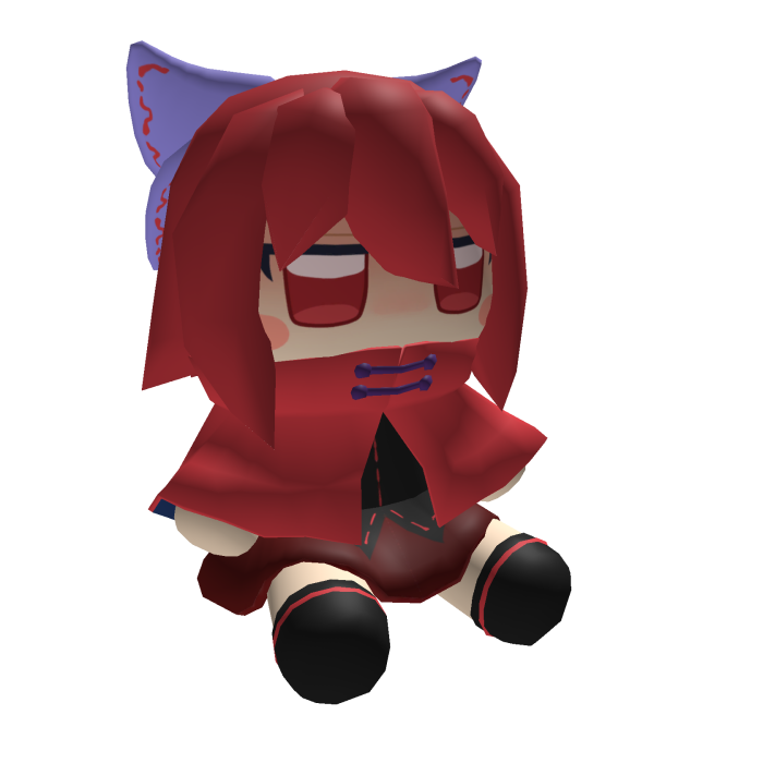 Sekibanki fumo (head)