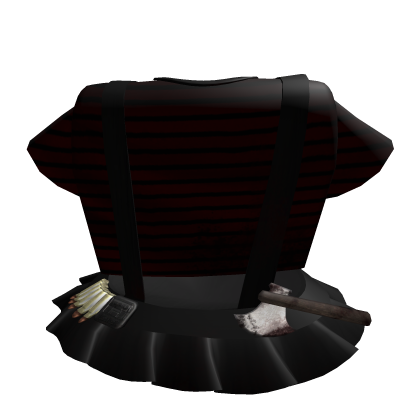 Striped Red Slasher Skirt Outfit