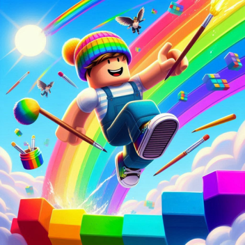 Rainbow Run Obby!🌈